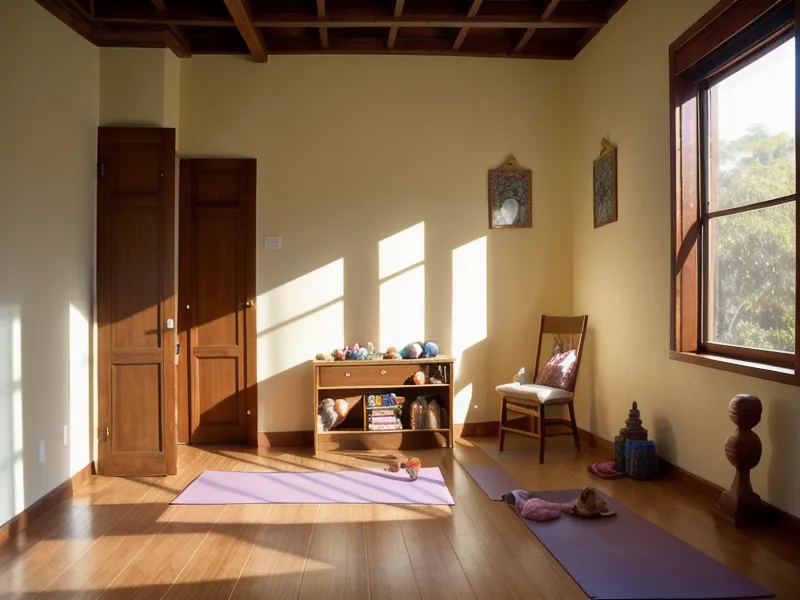 Certificado de instructora de yoga infantil sobre un escritorio, símbolo de la certificación online que respalda un taller privado