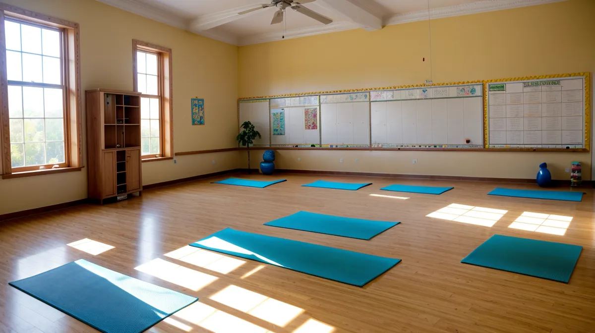 Mejor formación en yoga para niños que se integra al currículo escolar