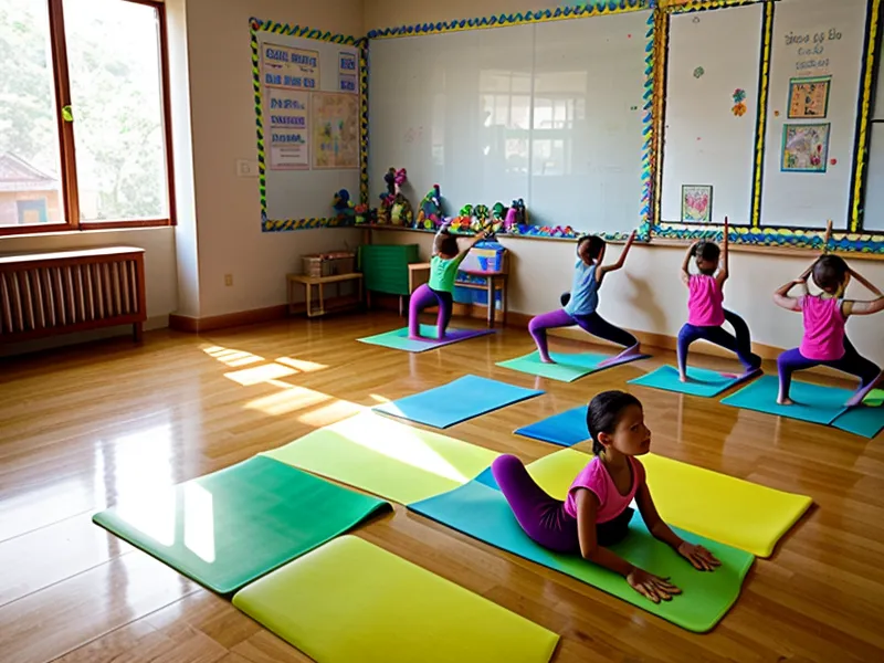 Qué buscar en un curso de yoga infantil sobre manejo de grupos